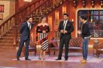 Priyanka Chopra, Ranveer Singh, Arjun Kapoor, Kapil Sharma at Gunday promotions on the sets of Comedy Nights With Kapil in Mumbai on 4th Feb 2014